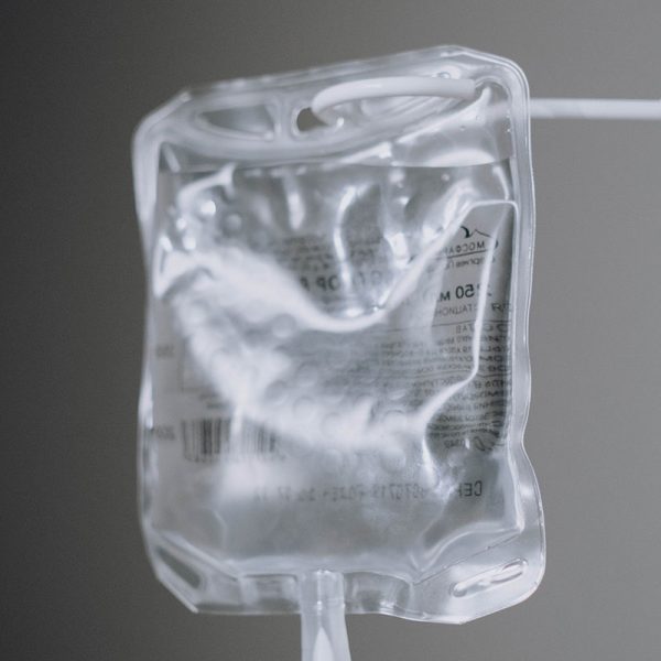 Hanging IV bag